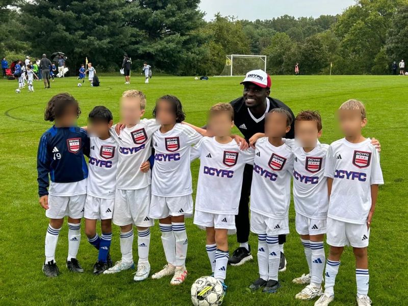 Coaching my U10 DCYFC team